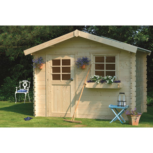Abri de jardin SOLOGNE traité 300x300 cm