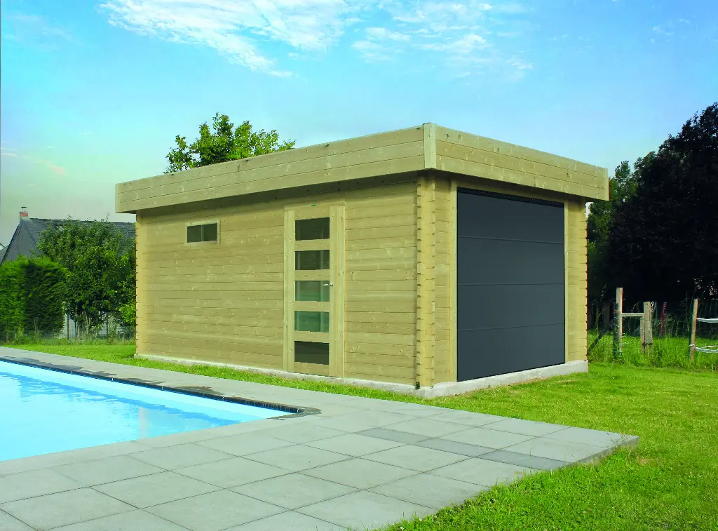 Garage Modern traité S8935-1