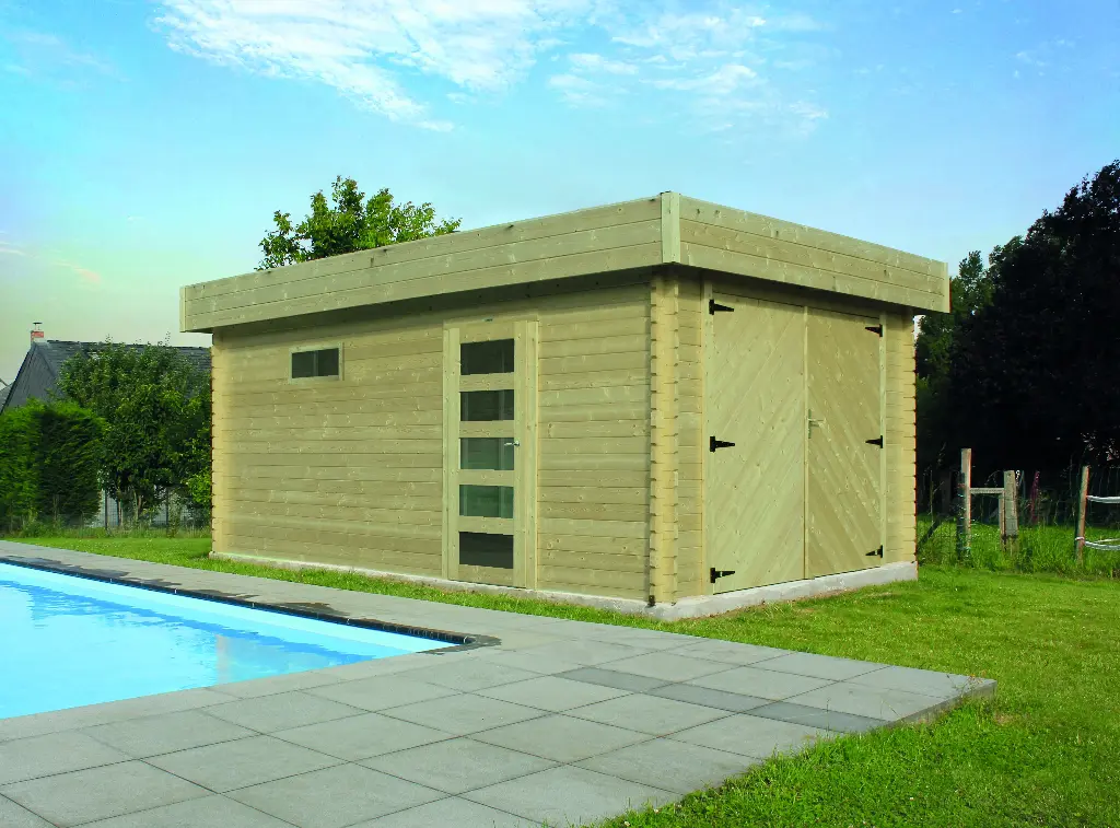 Garage Modern traité S8993-1