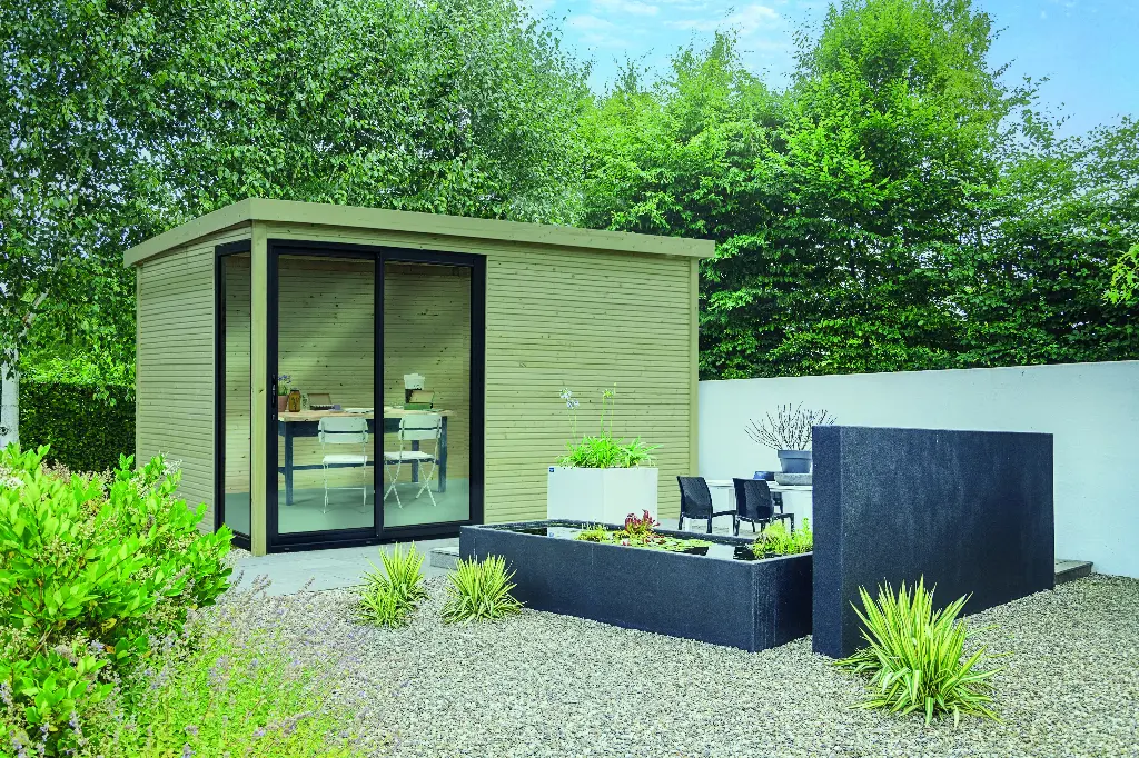 Abri de jardin FARO traité S8775-1 400x300 cm