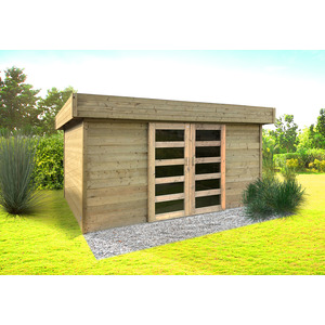 Abri de jardin MALMO traité 390x310 cm