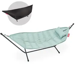 Hamac Superb Deluxe seafoam avec coussin et housse de protection   