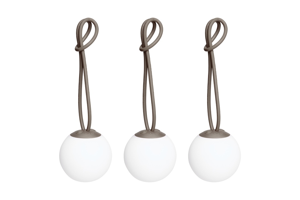 Bolleke mini set de 3 taupe