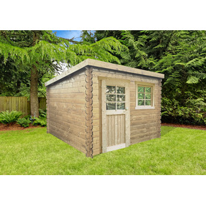 Abri de jardin NEVERS traité 240x240 cm