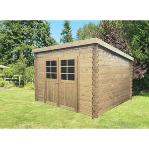 Abri de jardin RIOM traité 300x240 cm