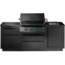 Cuisine extérieur de LUXE Oasis compact BIG32-1 noir mat
