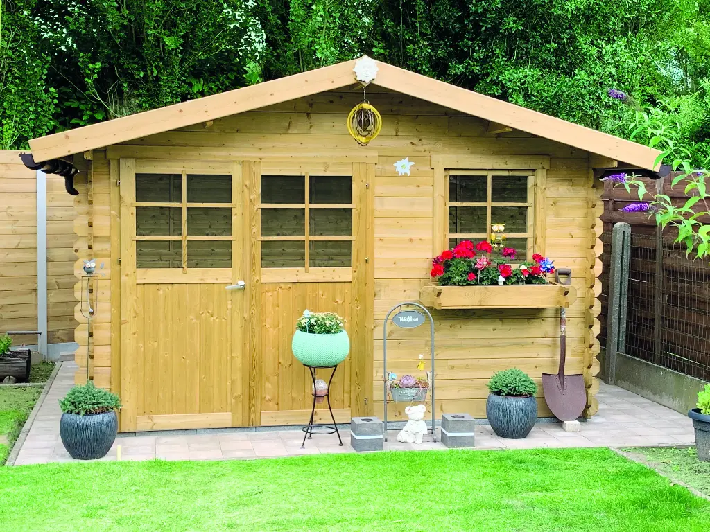 Abri de jardin CHIMAY S8275-1 traité 360x300 cm