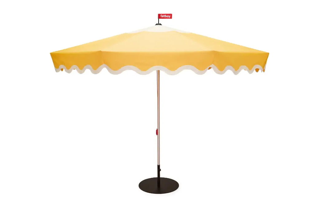 Parasol pensol 3,5 m sunbeam avec pied noir inclus
