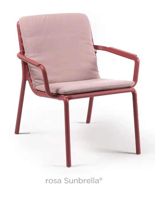 Coussin rosa Sunbrella pour Doga Relax               