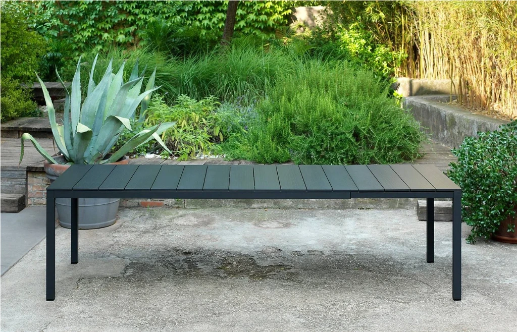Table Rio aluminium extensible 210-280x100 cm 