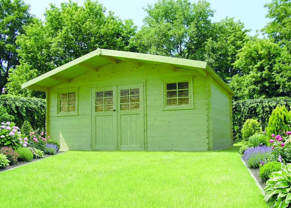 Abri de jardin ZURICH  traité S835-1 510x390 cm