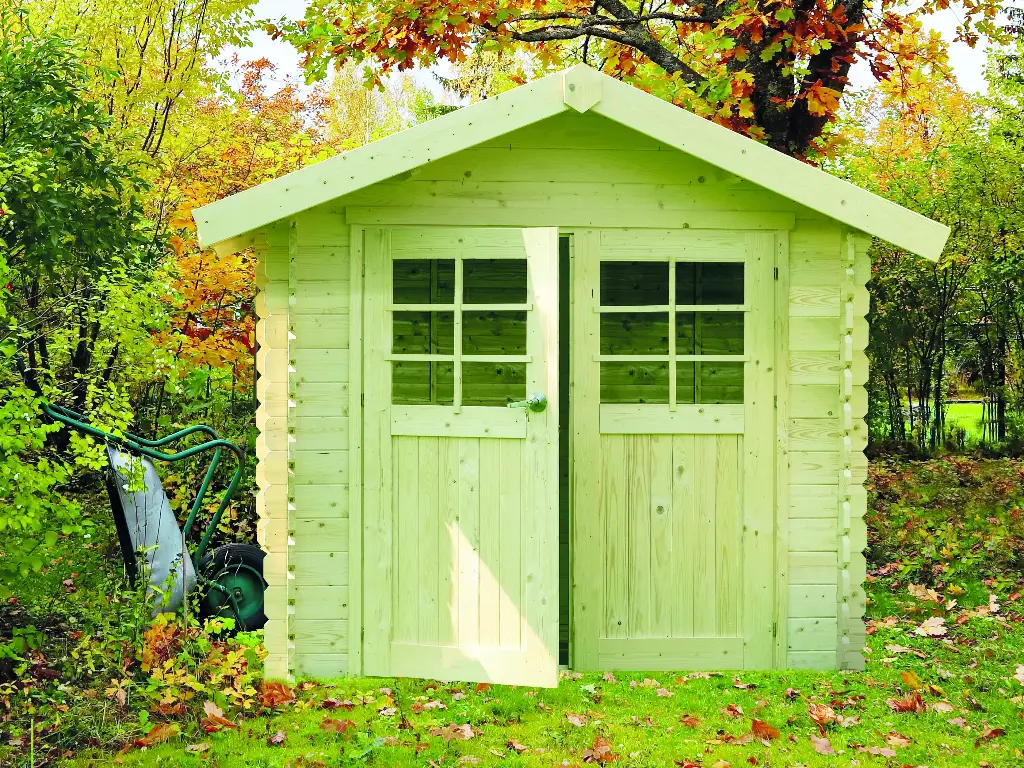 Abri de jardin LANNION traité S8306-1 300x300 cm