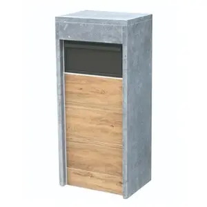 Boîte aux lettres Alicante woodlook colis (Céramique)