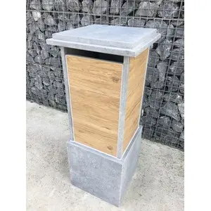 Boîte aux lettres Biblao woodlook     (Céramique)