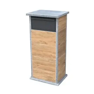 Boîte aux lettres Palma woodlook colis  (Céramique)