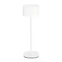 Lampe de table Naimi blanc 