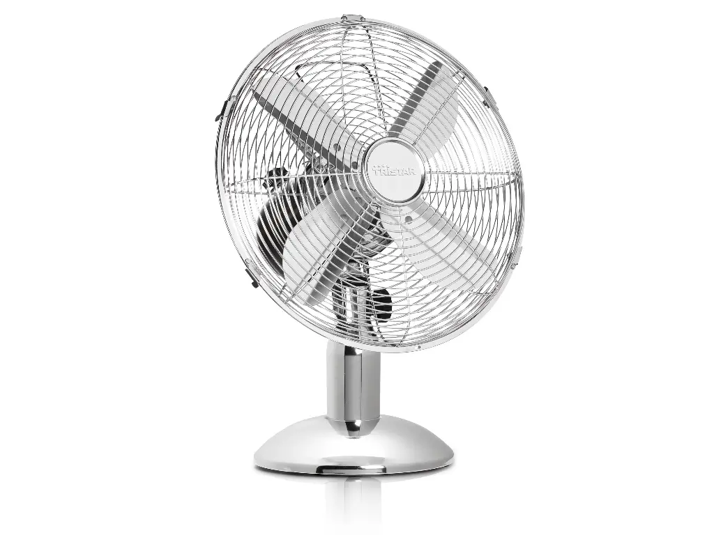 Ventilateur chromé