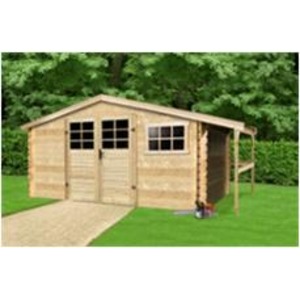 Abri de jardin P88904 390+50x300 cm