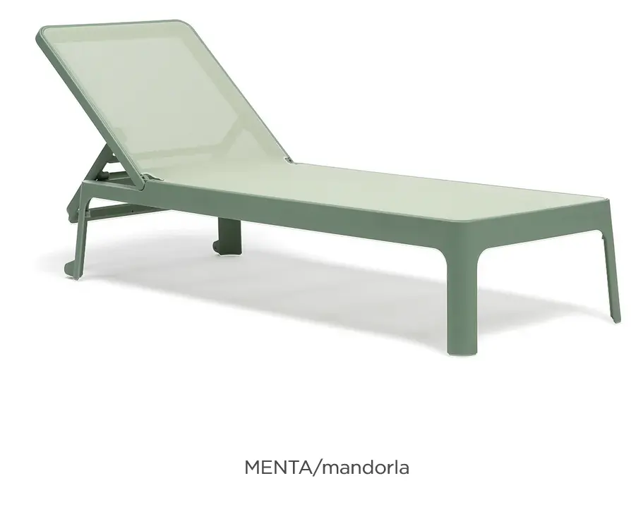 Lit de soleil Plano menta