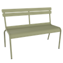 Banc Luxembourg à dossier 2/3 places