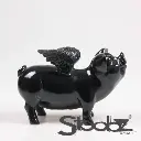 Cochon ailé tirelire