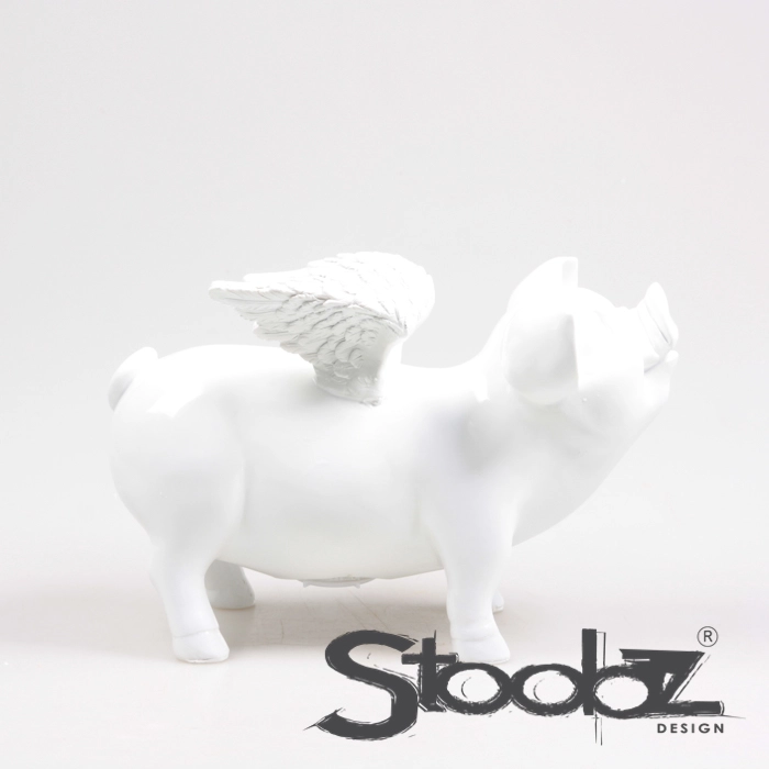 Cochon ailé tirelire  