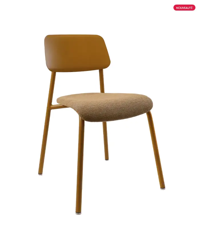 Chaise Studie tissu (Aluminium)
