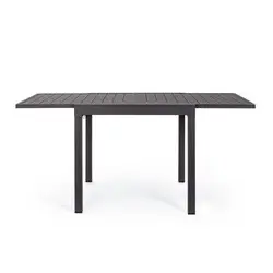 Table Pelagius anthracite 83-166x80 cm 