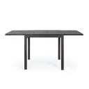 Table Pelagius anthracite 83-166x80 cm 