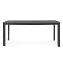 Table aluminium et pierre frittée 180x90 cm   