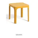 Table basse net 40 senape