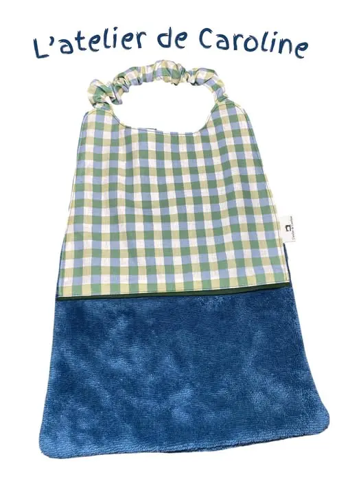 Bavoir avec élastique  