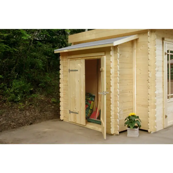 Armoire deux portes à adosser traitée S8756-1 