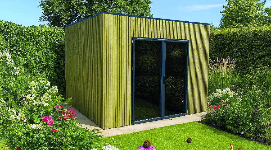 Abri de jardin Braga S8700-1 traité 300x300 cm