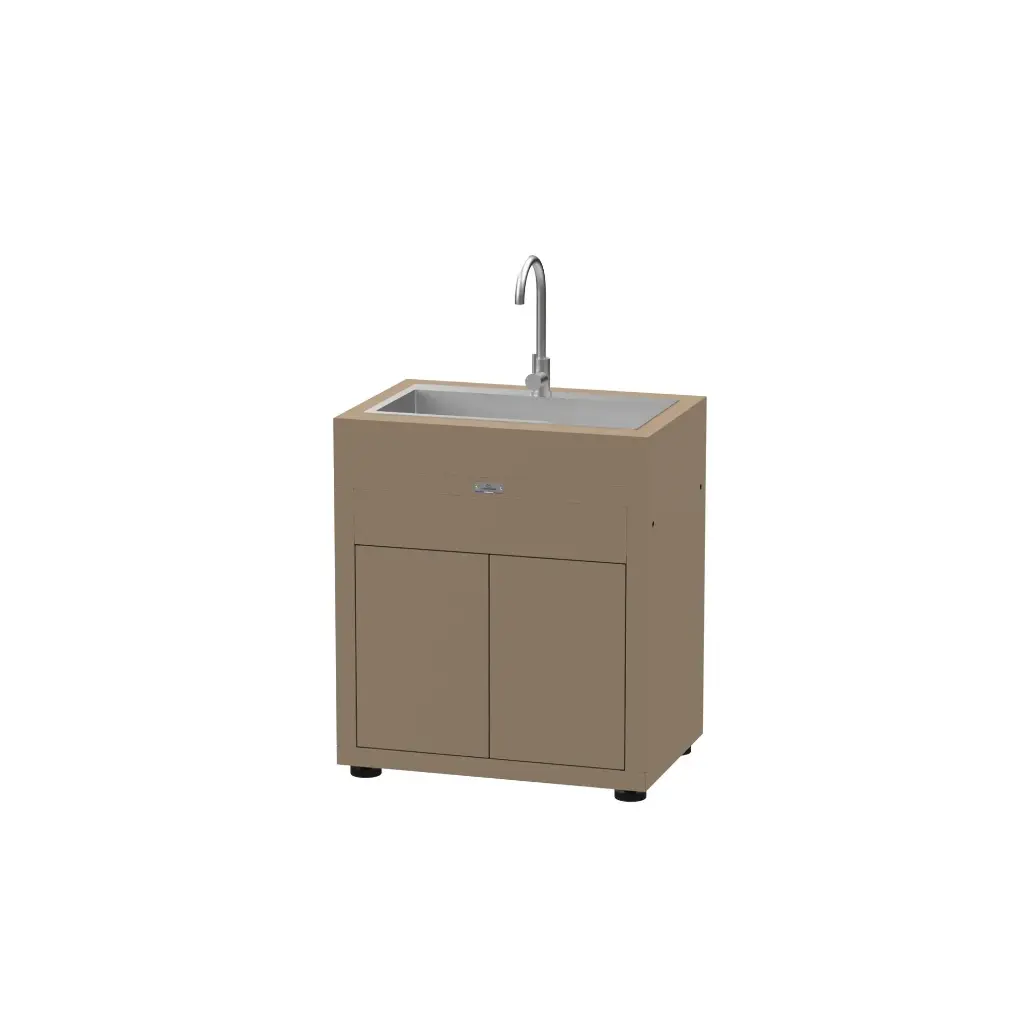 Meuble avec évier intégré  