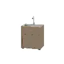 Meuble avec évier intégré  