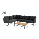 Ensemble Chill d'angle + table basse