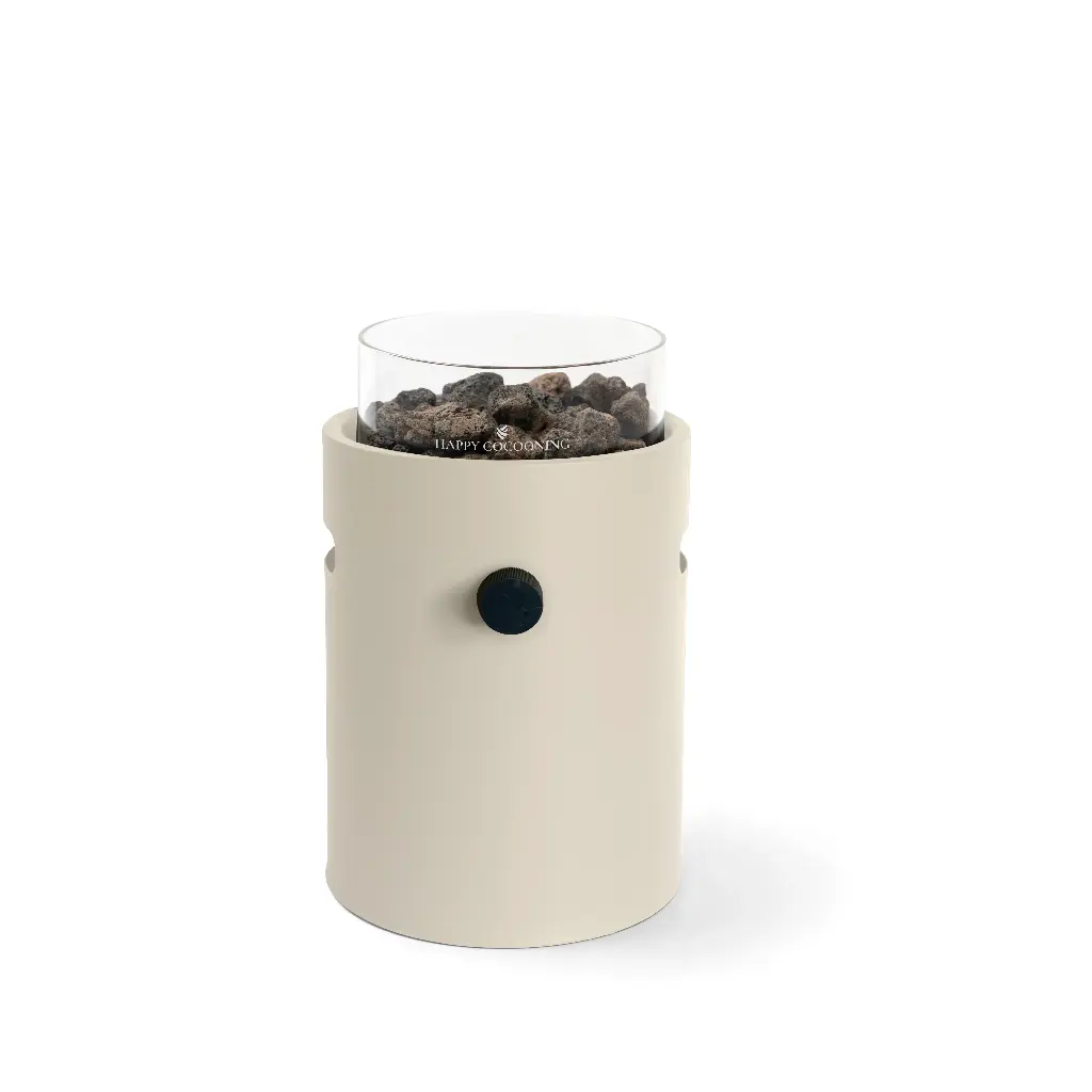 Cheminée de table Lumi beige