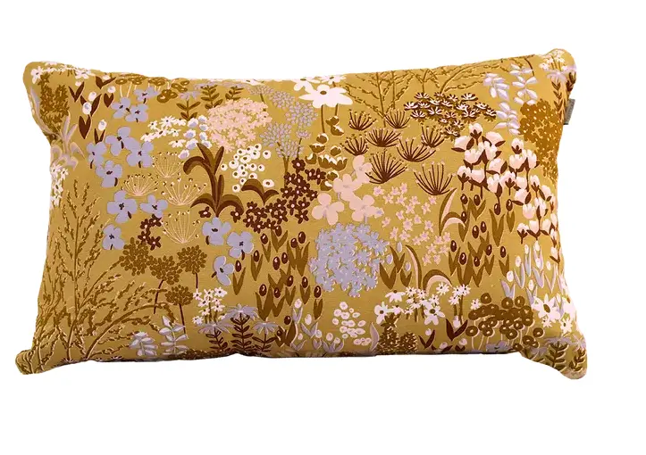 Coussin déco outdoor bouquet sauvage 68x44 cm  