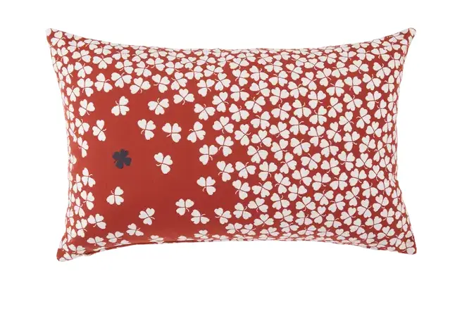 Coussin déco outdoor Trèfle 68x44 cm   