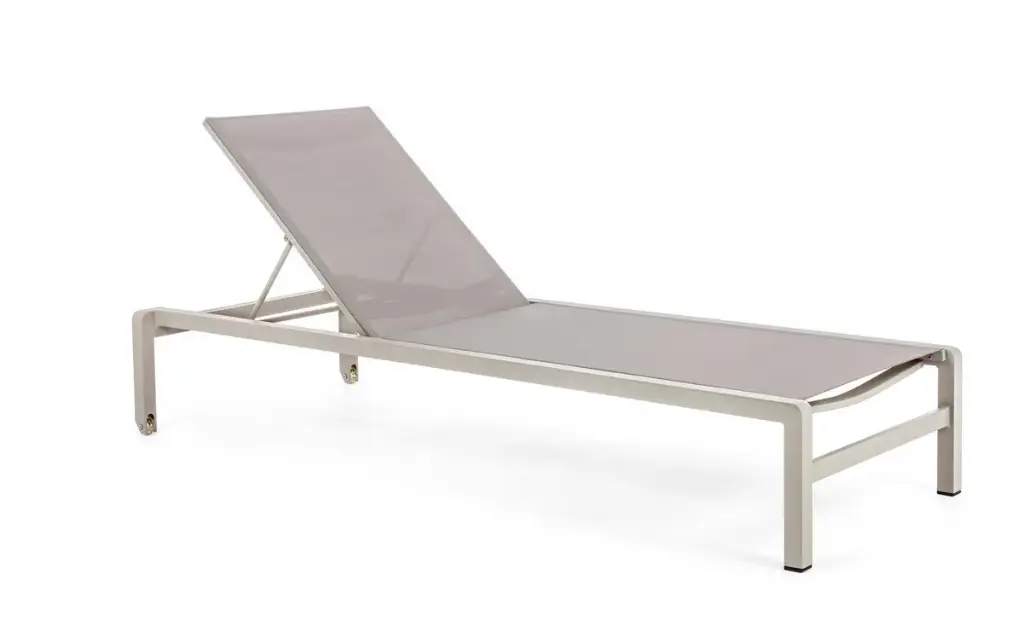 Lit de soleil Konnor anthracite (sur commande par 4) 