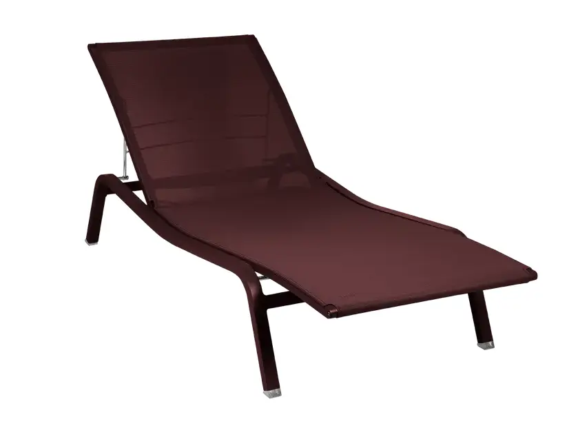 Lit de soleil Alizé cerise noire
