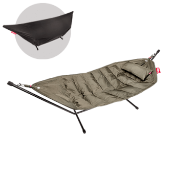 Hamac Deluxe avec coussin et housse de protection     