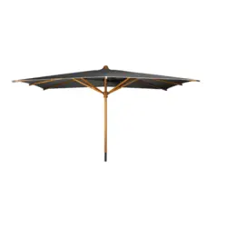 Parasol en bois KOTO granit 3x4 m
