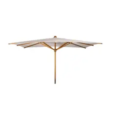 Parasol en bois KOTO papyrus 3x4 m