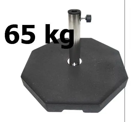 Pied de parasol 65 kg roulettes  