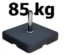 Pied de parasol 85 kg roulettes   