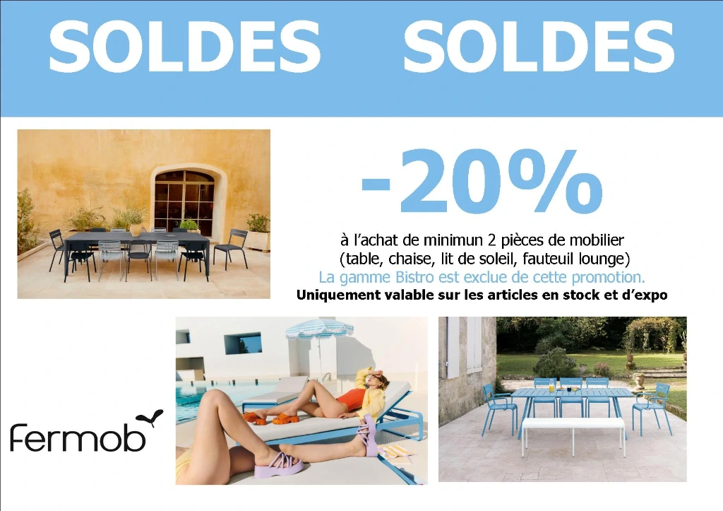 SOLDES Fermob