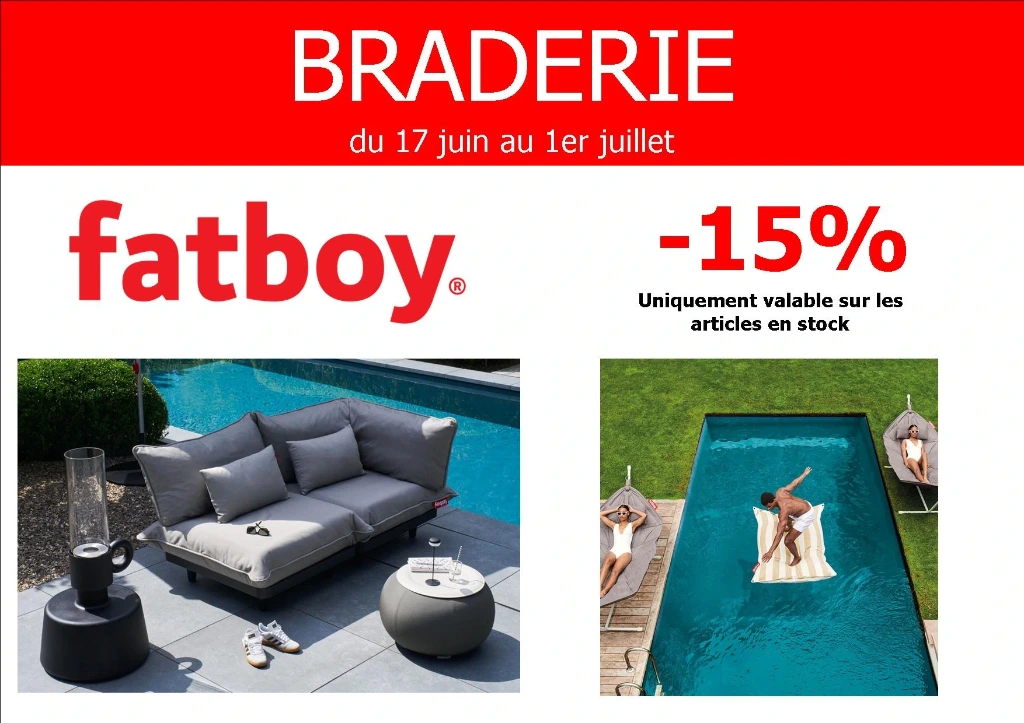 BRADERIE Fatboy