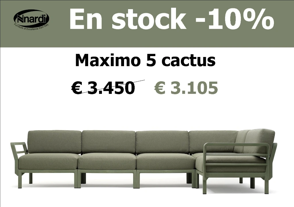 Ensemble Maximo 5 Cactus/timo sunbrella (en stock)